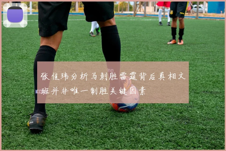 张佳玮分析马刺胜雷霆背后真相文班并非唯一制胜关键因素